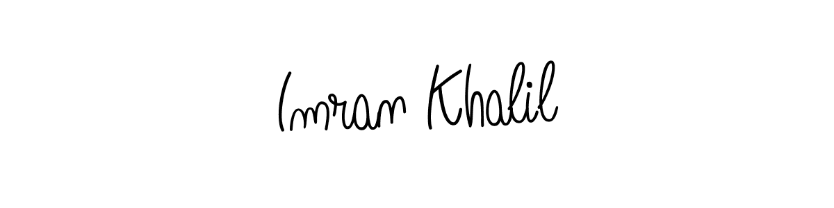 Check out images of Autograph of Imran Khalil name. Actor Imran Khalil Signature Style. Angelique-Rose-font-FFP is a professional sign style online. Imran Khalil signature style 5 images and pictures png