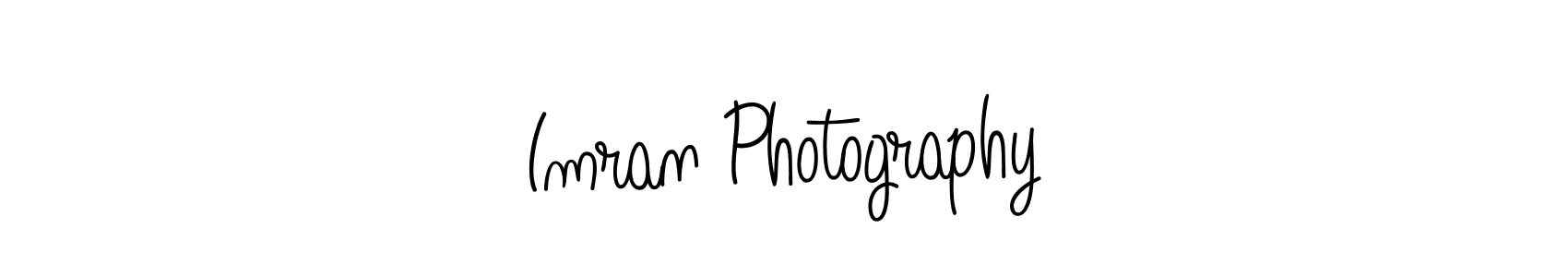 Use a signature maker to create a handwritten signature online. With this signature software, you can design (Angelique-Rose-font-FFP) your own signature for name Imran Photography. Imran Photography signature style 5 images and pictures png