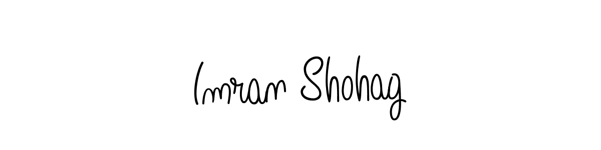 Angelique-Rose-font-FFP is a professional signature style that is perfect for those who want to add a touch of class to their signature. It is also a great choice for those who want to make their signature more unique. Get Imran Shohag name to fancy signature for free. Imran Shohag signature style 5 images and pictures png