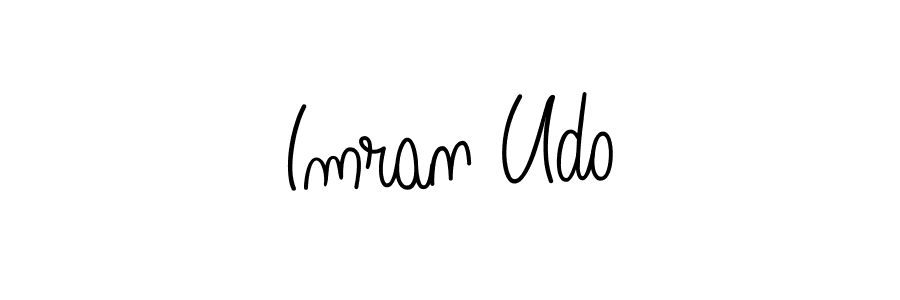 Once you've used our free online signature maker to create your best signature Angelique-Rose-font-FFP style, it's time to enjoy all of the benefits that Imran Udo name signing documents. Imran Udo signature style 5 images and pictures png