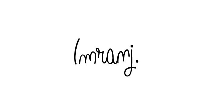 Make a beautiful signature design for name Imranj.. Use this online signature maker to create a handwritten signature for free. Imranj. signature style 5 images and pictures png