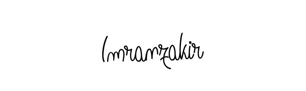 How to make Imranzakir signature? Angelique-Rose-font-FFP is a professional autograph style. Create handwritten signature for Imranzakir name. Imranzakir signature style 5 images and pictures png