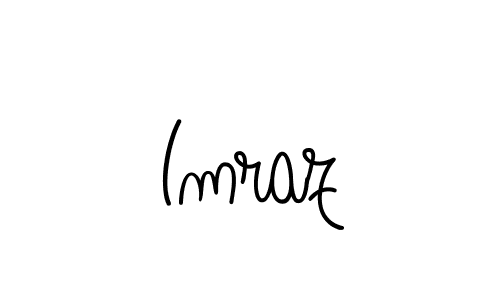 Also we have Imraz name is the best signature style. Create professional handwritten signature collection using Angelique-Rose-font-FFP autograph style. Imraz signature style 5 images and pictures png