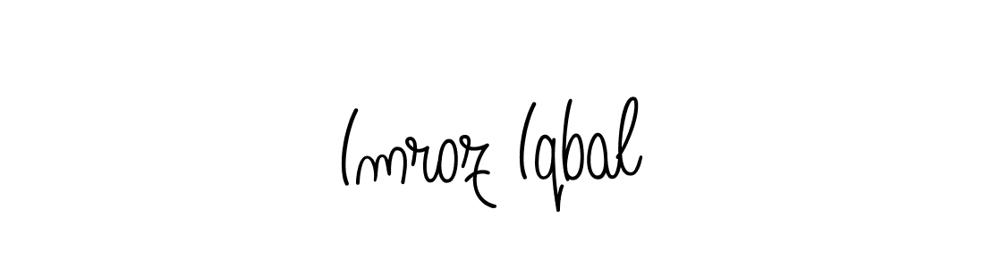 It looks lik you need a new signature style for name Imroz Iqbal. Design unique handwritten (Angelique-Rose-font-FFP) signature with our free signature maker in just a few clicks. Imroz Iqbal signature style 5 images and pictures png