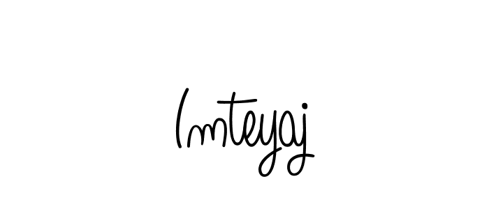 Make a beautiful signature design for name Imteyaj. Use this online signature maker to create a handwritten signature for free. Imteyaj signature style 5 images and pictures png