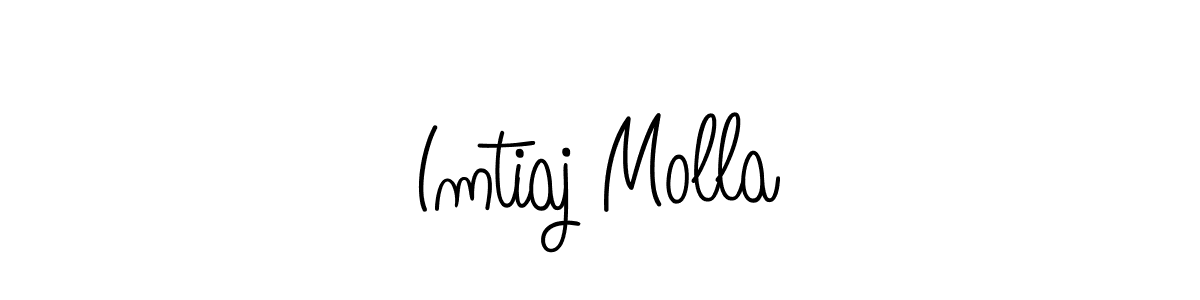 if you are searching for the best signature style for your name Imtiaj Molla. so please give up your signature search. here we have designed multiple signature styles  using Angelique-Rose-font-FFP. Imtiaj Molla signature style 5 images and pictures png