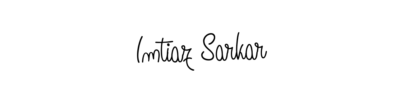 Imtiaz Sarkar stylish signature style. Best Handwritten Sign (Angelique-Rose-font-FFP) for my name. Handwritten Signature Collection Ideas for my name Imtiaz Sarkar. Imtiaz Sarkar signature style 5 images and pictures png