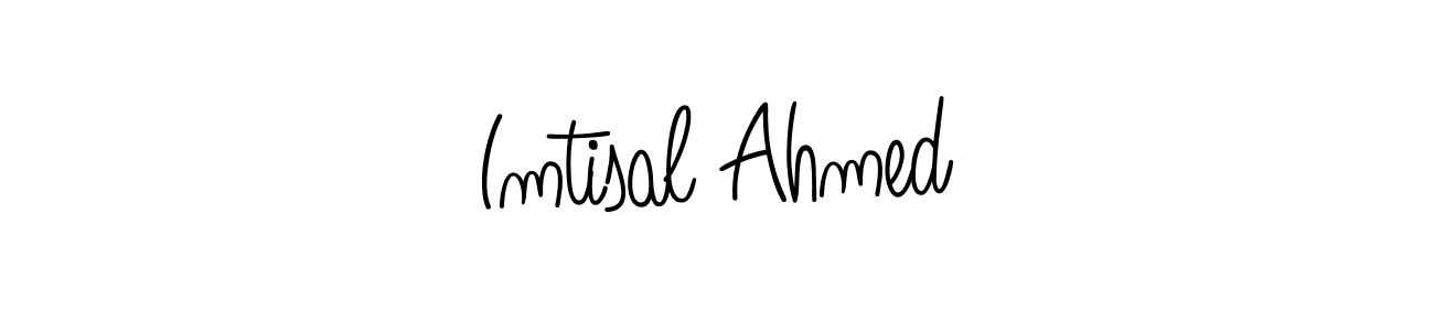 Once you've used our free online signature maker to create your best signature Angelique-Rose-font-FFP style, it's time to enjoy all of the benefits that Imtisal Ahmed name signing documents. Imtisal Ahmed signature style 5 images and pictures png