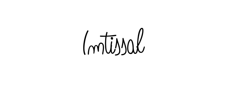 Make a beautiful signature design for name Imtissal. With this signature (Angelique-Rose-font-FFP) style, you can create a handwritten signature for free. Imtissal signature style 5 images and pictures png