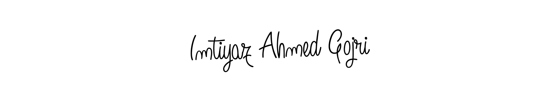 Also You can easily find your signature by using the search form. We will create Imtiyaz Ahmed Gojri name handwritten signature images for you free of cost using Angelique-Rose-font-FFP sign style. Imtiyaz Ahmed Gojri signature style 5 images and pictures png