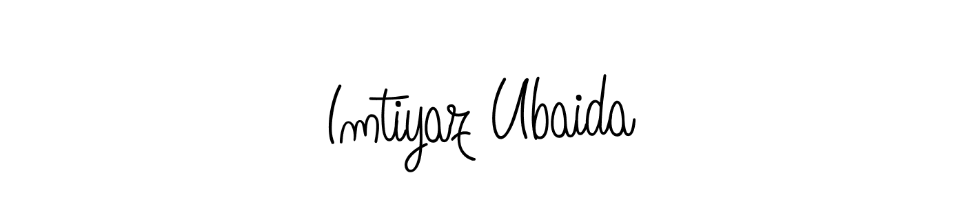 Best and Professional Signature Style for Imtiyaz Ubaida. Angelique-Rose-font-FFP Best Signature Style Collection. Imtiyaz Ubaida signature style 5 images and pictures png