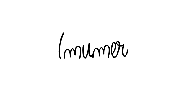 It looks lik you need a new signature style for name Imumer. Design unique handwritten (Angelique-Rose-font-FFP) signature with our free signature maker in just a few clicks. Imumer signature style 5 images and pictures png