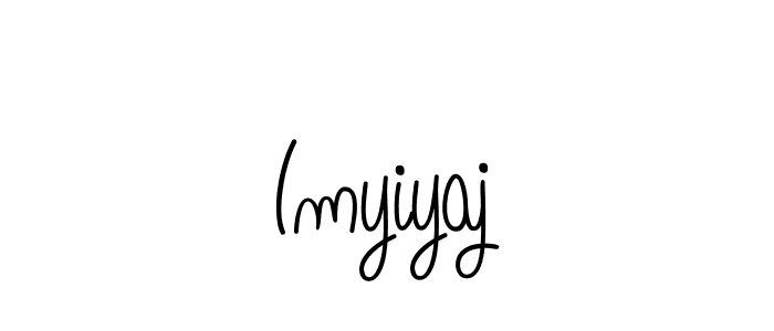 How to make Imyiyaj signature? Angelique-Rose-font-FFP is a professional autograph style. Create handwritten signature for Imyiyaj name. Imyiyaj signature style 5 images and pictures png