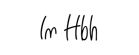 How to make In Hbh signature? Angelique-Rose-font-FFP is a professional autograph style. Create handwritten signature for In Hbh name. In Hbh signature style 5 images and pictures png