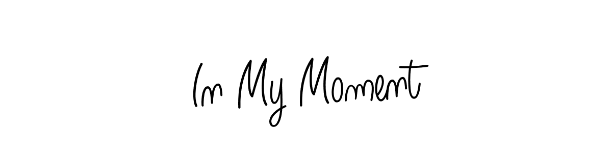 Best and Professional Signature Style for In My Moment. Angelique-Rose-font-FFP Best Signature Style Collection. In My Moment signature style 5 images and pictures png