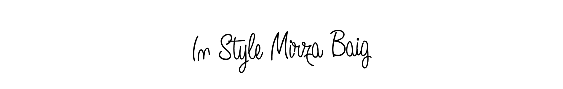How to Draw In Style Mirza Baig signature style? Angelique-Rose-font-FFP is a latest design signature styles for name In Style Mirza Baig. In Style Mirza Baig signature style 5 images and pictures png