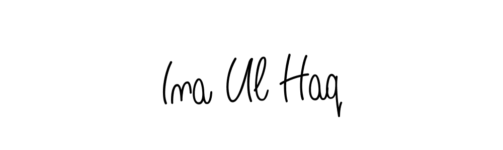 It looks lik you need a new signature style for name Ina Ul Haq. Design unique handwritten (Angelique-Rose-font-FFP) signature with our free signature maker in just a few clicks. Ina Ul Haq signature style 5 images and pictures png