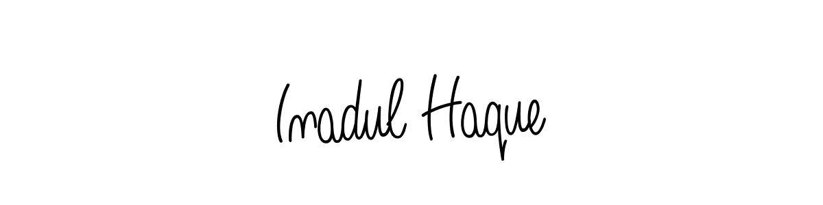 Once you've used our free online signature maker to create your best signature Angelique-Rose-font-FFP style, it's time to enjoy all of the benefits that Inadul Haque name signing documents. Inadul Haque signature style 5 images and pictures png