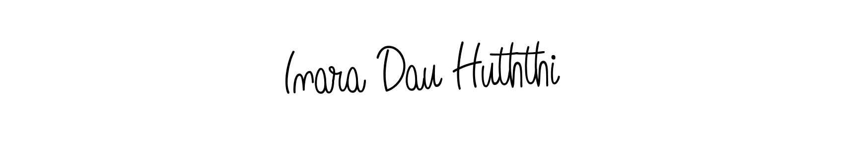 Use a signature maker to create a handwritten signature online. With this signature software, you can design (Angelique-Rose-font-FFP) your own signature for name Inara Dau Huththi. Inara Dau Huththi signature style 5 images and pictures png