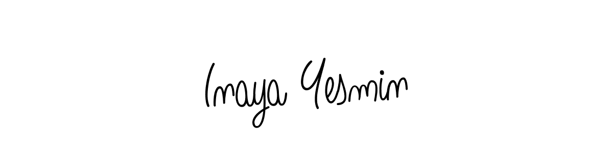 See photos of Inaya Yesmin official signature by Spectra . Check more albums & portfolios. Read reviews & check more about Angelique-Rose-font-FFP font. Inaya Yesmin signature style 5 images and pictures png