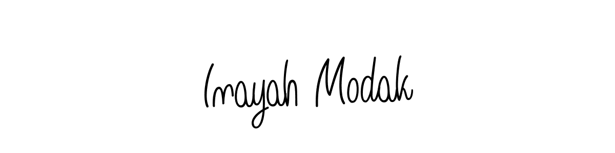 Here are the top 10 professional signature styles for the name Inayah Modak. These are the best autograph styles you can use for your name. Inayah Modak signature style 5 images and pictures png