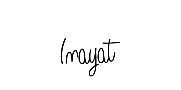 Best and Professional Signature Style for Inayat. Angelique-Rose-font-FFP Best Signature Style Collection. Inayat signature style 5 images and pictures png