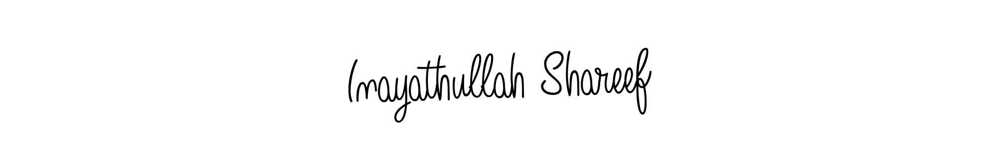 if you are searching for the best signature style for your name Inayathullah Shareef. so please give up your signature search. here we have designed multiple signature styles  using Angelique-Rose-font-FFP. Inayathullah Shareef signature style 5 images and pictures png