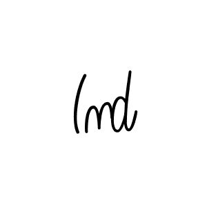 Make a beautiful signature design for name Ind. Use this online signature maker to create a handwritten signature for free. Ind signature style 5 images and pictures png