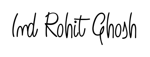 Create a personalized artistic stamp with Ind Rohit Ghosh in Angelique-Rose-font-FFP font. Perfect for visual artists, designers, and influencers. Ind Rohit Ghosh signature style 5 images and pictures png