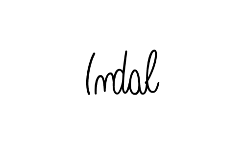 Best and Professional Signature Style for Indal. Angelique-Rose-font-FFP Best Signature Style Collection. Indal signature style 5 images and pictures png