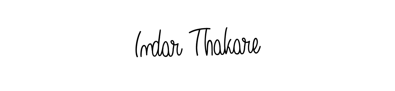 You should practise on your own different ways (Angelique-Rose-font-FFP) to write your name (Indar Thakare) in signature. don't let someone else do it for you. Indar Thakare signature style 5 images and pictures png