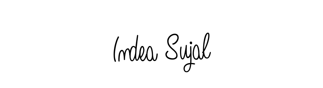 You can use this online signature creator to create a handwritten signature for the name Indea Sujal. This is the best online autograph maker. Indea Sujal signature style 5 images and pictures png