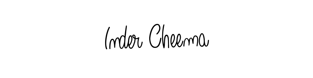 Make a short Inder Cheema signature style. Manage your documents anywhere anytime using Angelique-Rose-font-FFP. Create and add eSignatures, submit forms, share and send files easily. Inder Cheema signature style 5 images and pictures png