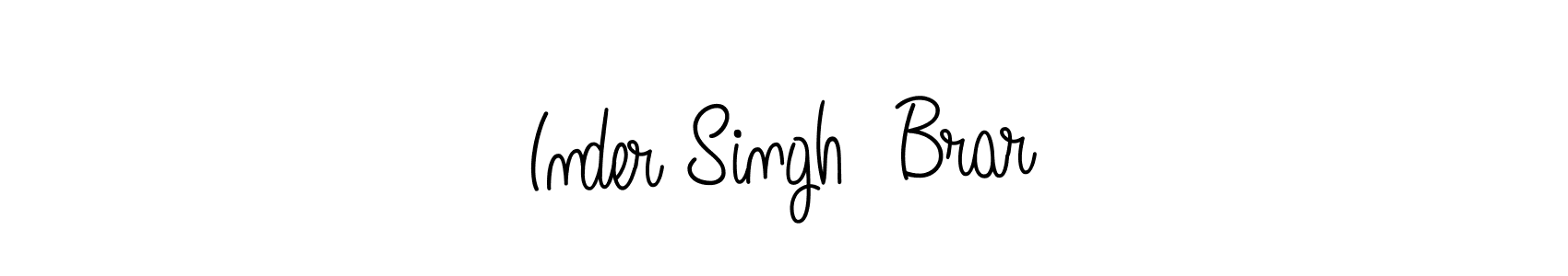 Also You can easily find your signature by using the search form. We will create Inder Singh  Brar name handwritten signature images for you free of cost using Angelique-Rose-font-FFP sign style. Inder Singh  Brar signature style 5 images and pictures png