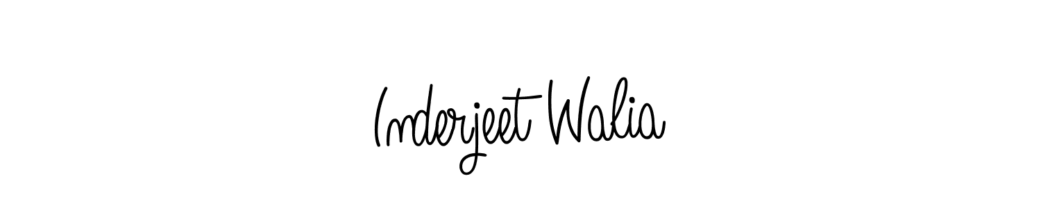 How to Draw Inderjeet Walia signature style? Angelique-Rose-font-FFP is a latest design signature styles for name Inderjeet Walia. Inderjeet Walia signature style 5 images and pictures png