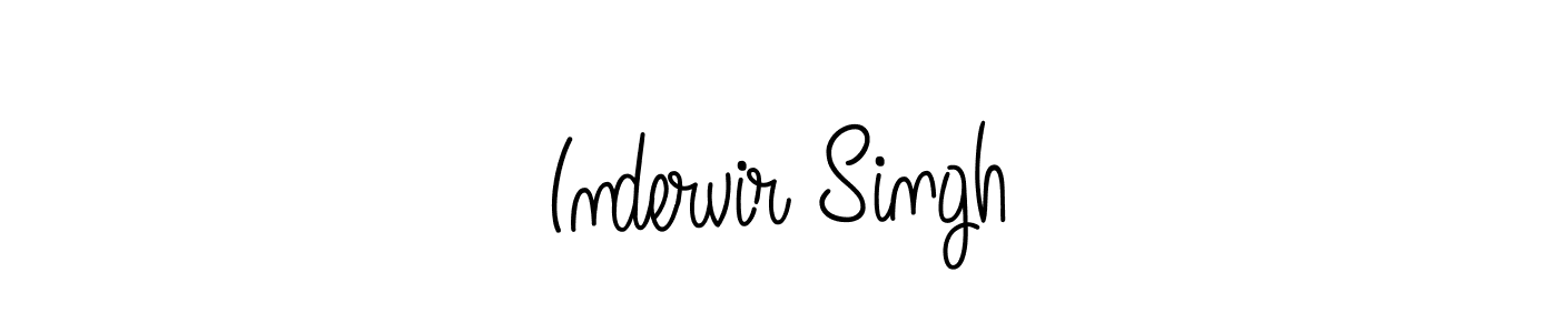 Make a beautiful signature design for name Indervir Singh. Use this online signature maker to create a handwritten signature for free. Indervir Singh signature style 5 images and pictures png