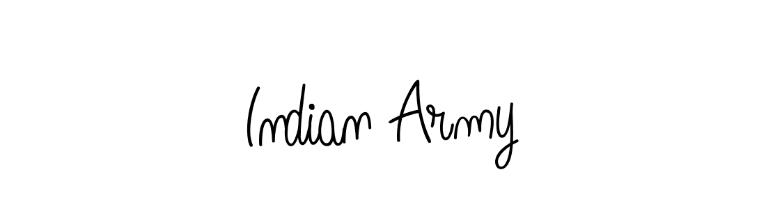 Make a beautiful signature design for name Indian Army. Use this online signature maker to create a handwritten signature for free. Indian Army signature style 5 images and pictures png