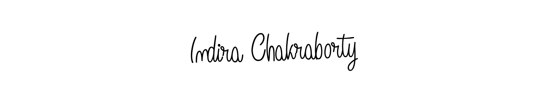 Indira Chakraborty stylish signature style. Best Handwritten Sign (Angelique-Rose-font-FFP) for my name. Handwritten Signature Collection Ideas for my name Indira Chakraborty. Indira Chakraborty signature style 5 images and pictures png