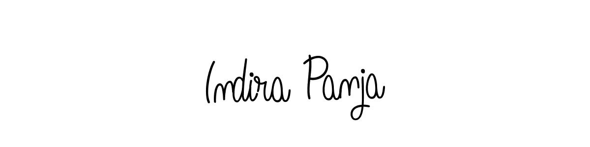if you are searching for the best signature style for your name Indira Panja. so please give up your signature search. here we have designed multiple signature styles  using Angelique-Rose-font-FFP. Indira Panja signature style 5 images and pictures png