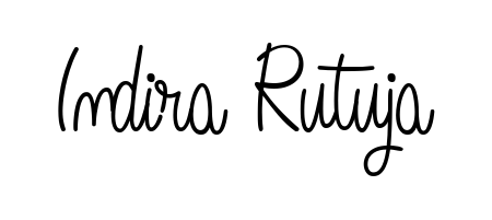 Looking for an artistic signature for Indira Rutuja? The Angelique-Rose-font-FFP calligraphy style gives a sophisticated flow suitable for business cards and emails. Indira Rutuja signature style 5 images and pictures png