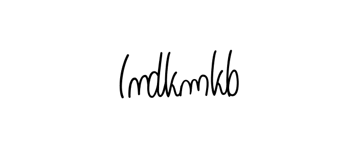 Design your own signature with our free online signature maker. With this signature software, you can create a handwritten (Angelique-Rose-font-FFP) signature for name Indkmkb. Indkmkb signature style 5 images and pictures png