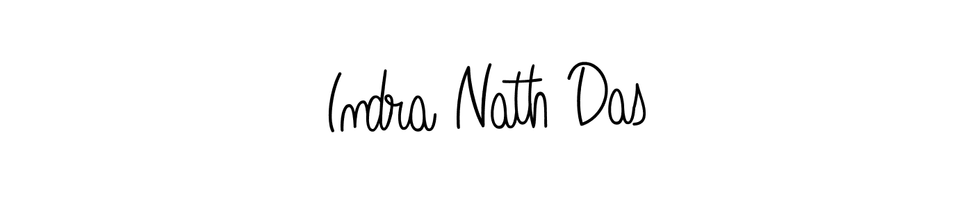 Indra Nath Das stylish signature style. Best Handwritten Sign (Angelique-Rose-font-FFP) for my name. Handwritten Signature Collection Ideas for my name Indra Nath Das. Indra Nath Das signature style 5 images and pictures png