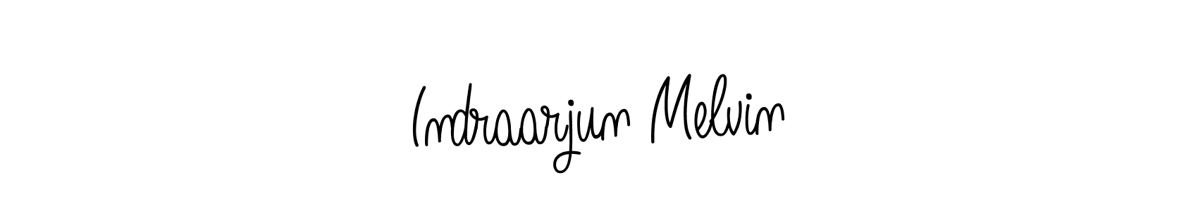 How to Draw Indraarjun Melvin signature style? Angelique-Rose-font-FFP is a latest design signature styles for name Indraarjun Melvin. Indraarjun Melvin signature style 5 images and pictures png