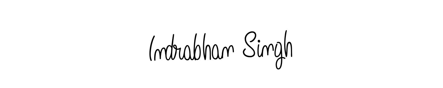 Also we have Indrabhan Singh name is the best signature style. Create professional handwritten signature collection using Angelique-Rose-font-FFP autograph style. Indrabhan Singh signature style 5 images and pictures png