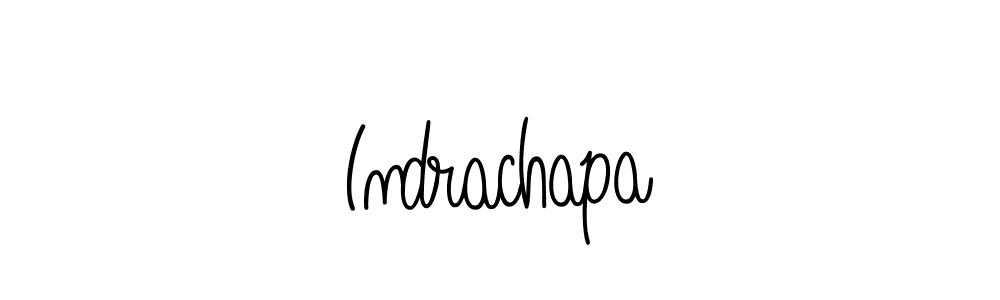 You should practise on your own different ways (Angelique-Rose-font-FFP) to write your name (Indrachapa) in signature. don't let someone else do it for you. Indrachapa signature style 5 images and pictures png