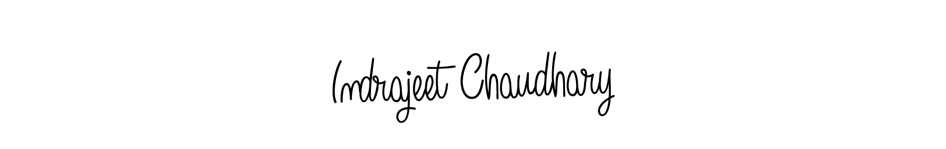 Use a signature maker to create a handwritten signature online. With this signature software, you can design (Angelique-Rose-font-FFP) your own signature for name Indrajeet Chaudhary. Indrajeet Chaudhary signature style 5 images and pictures png