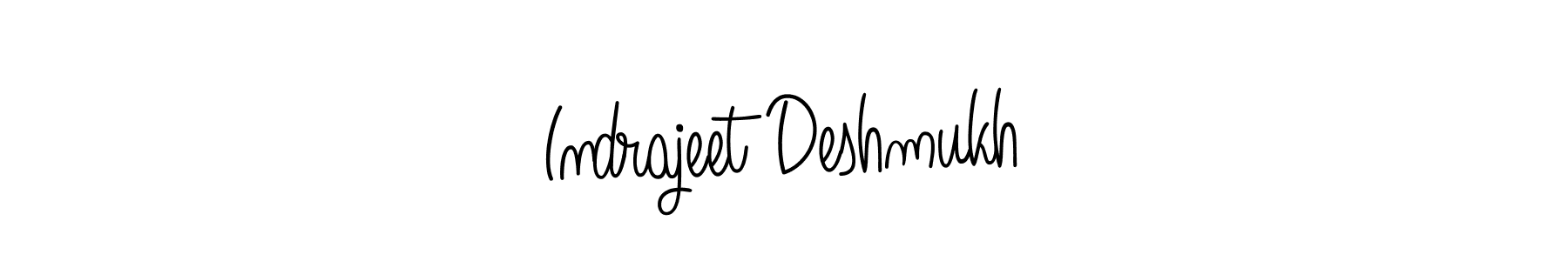 You should practise on your own different ways (Angelique-Rose-font-FFP) to write your name (Indrajeet Deshmukh) in signature. don't let someone else do it for you. Indrajeet Deshmukh signature style 5 images and pictures png