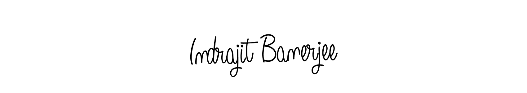Design your own signature with our free online signature maker. With this signature software, you can create a handwritten (Angelique-Rose-font-FFP) signature for name Indrajit Banerjee. Indrajit Banerjee signature style 5 images and pictures png
