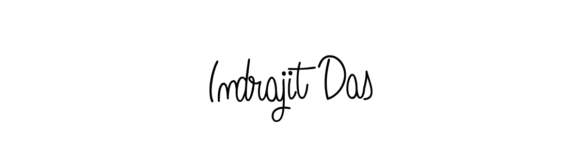 The best way (Angelique-Rose-font-FFP) to make a short signature is to pick only two or three words in your name. The name Indrajit Das include a total of six letters. For converting this name. Indrajit Das signature style 5 images and pictures png