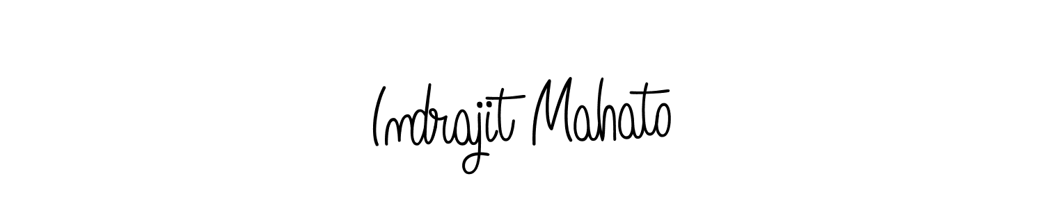 Once you've used our free online signature maker to create your best signature Angelique-Rose-font-FFP style, it's time to enjoy all of the benefits that Indrajit Mahato name signing documents. Indrajit Mahato signature style 5 images and pictures png